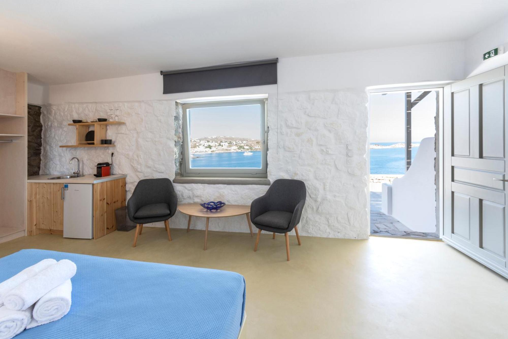 Mykonos Azure Aparthotel Psarou  Eksteriør bilde