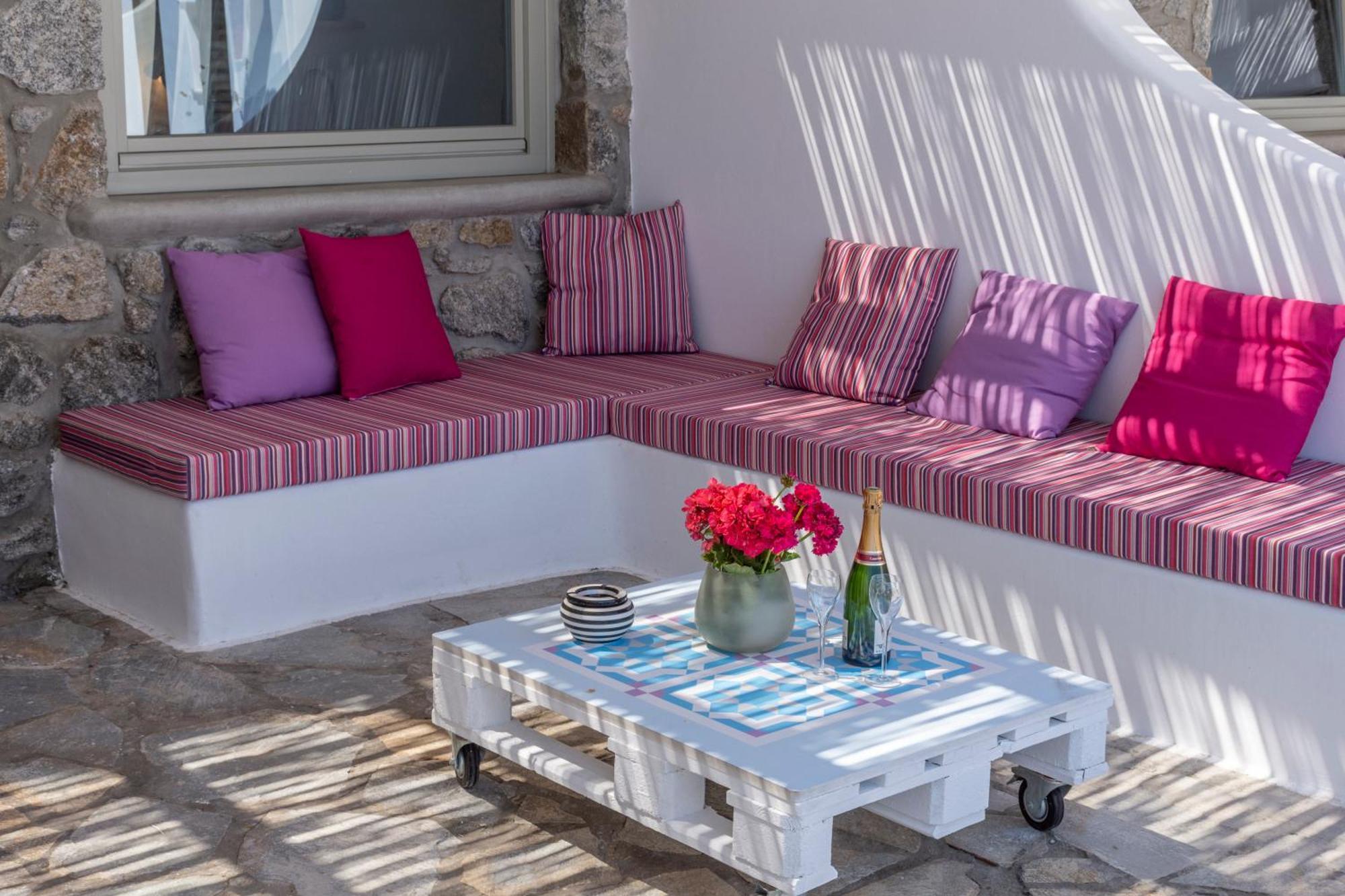 Mykonos Azure Aparthotel Psarou  Eksteriør bilde